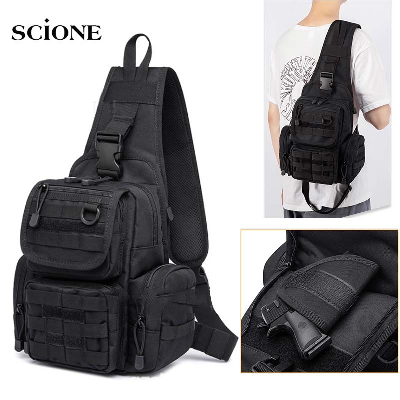 Rucksack Military Style - Holster Bag Camping Backpack Tactical Rucksack