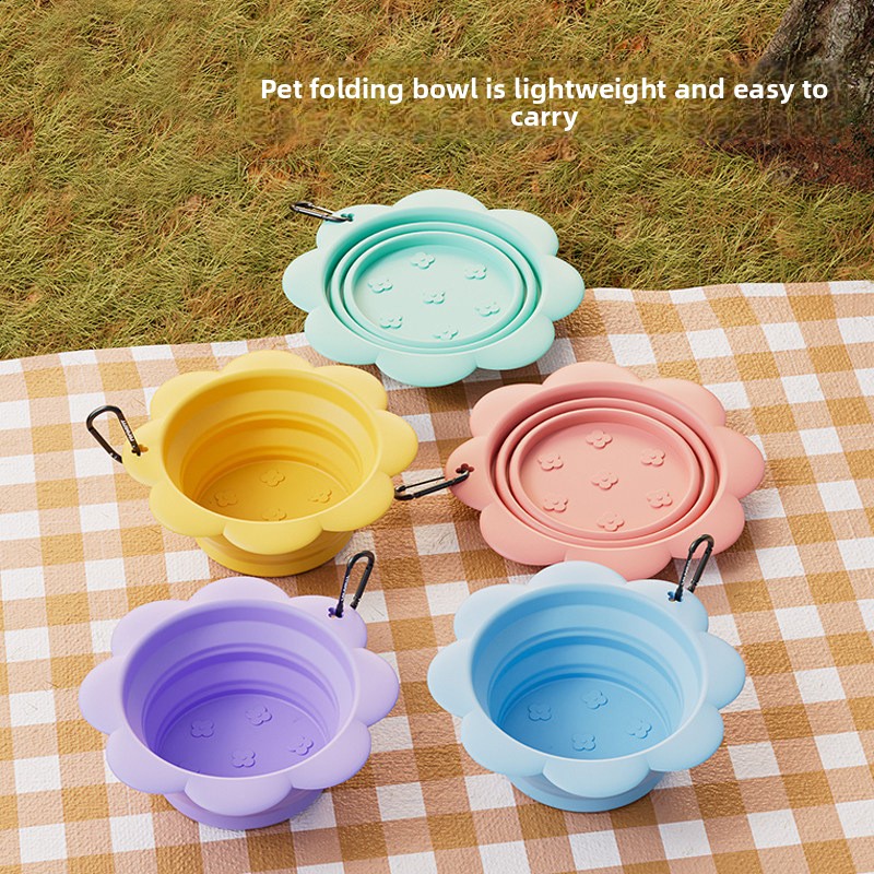 Outdoor Pet Feeding Cup 2-in-1 - Foldable Backpack Small review and price