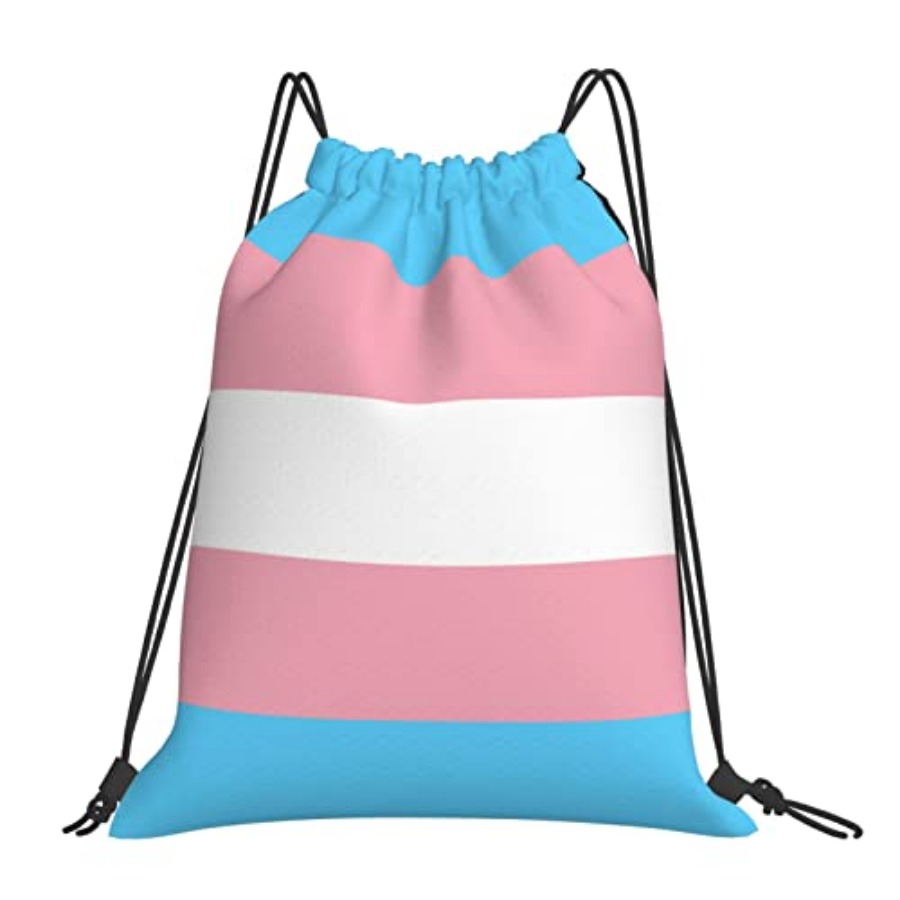 Transgender Pride Flag Unisex  - Drawstring Gym Bag review and price