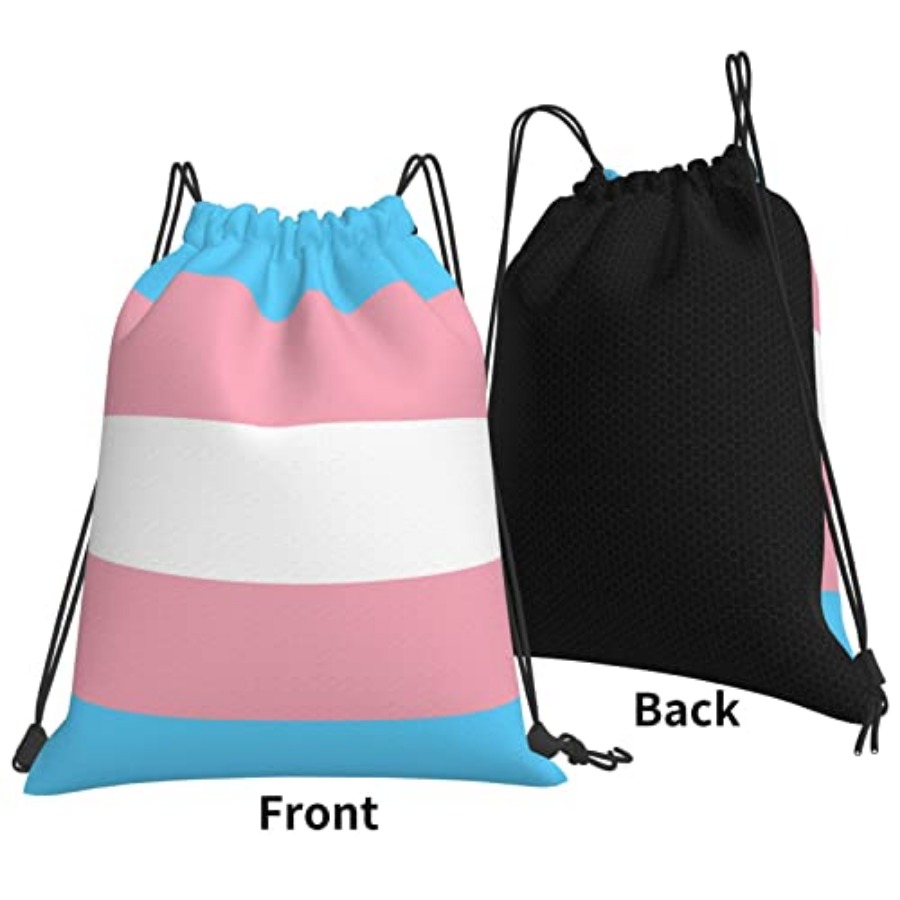 Transgender Pride Flag Unisex  - Drawstring Gym Bag review and price