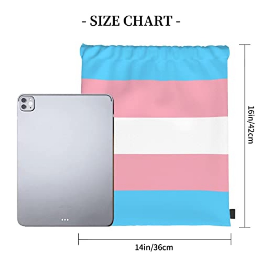Transgender Pride Flag Unisex  - Drawstring Gym Bag review and price
