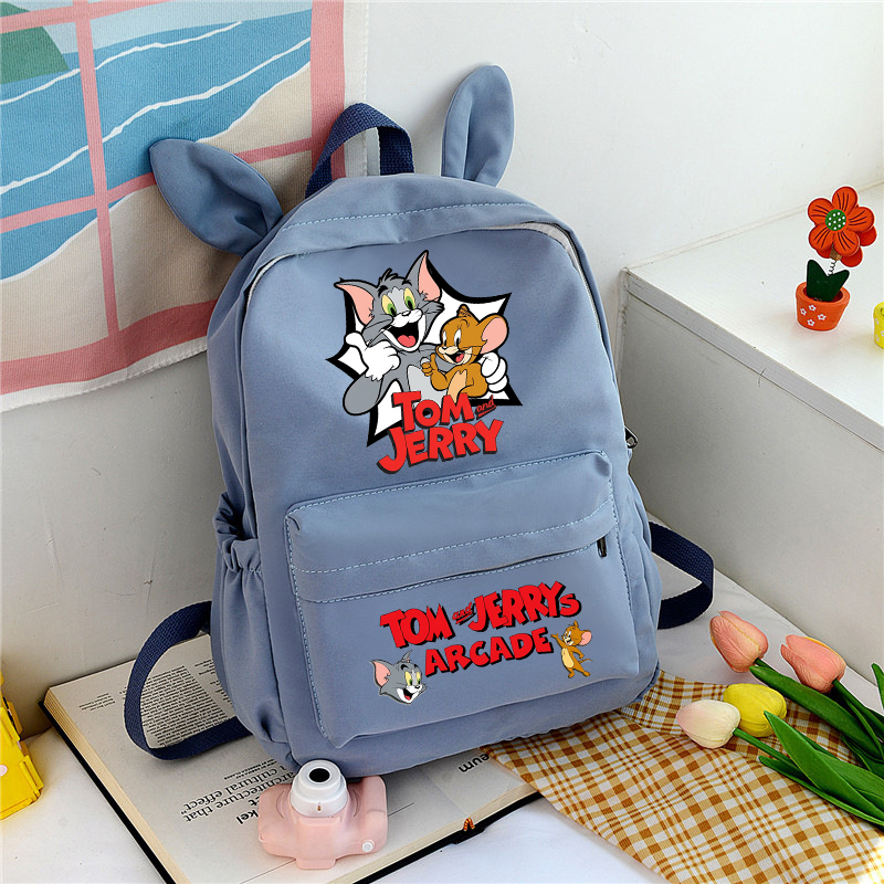 Tom and Jerry Cute School Bag  - School Backpack Teen review and price
