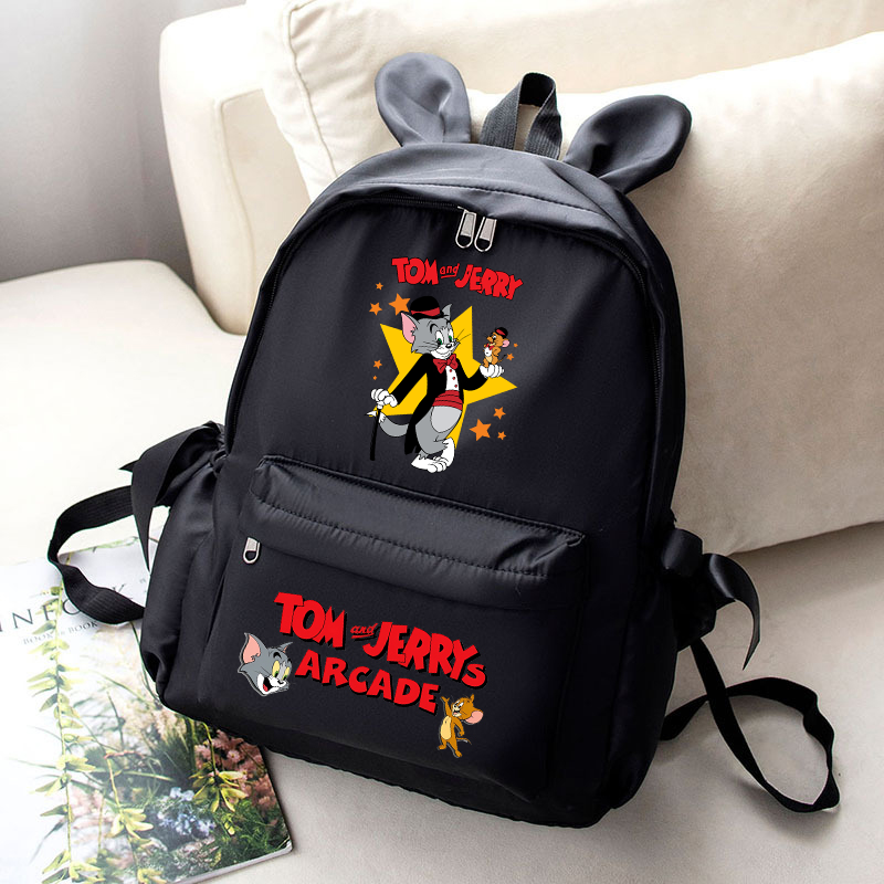 Tom and Jerry Cute School Bag  - School Backpack Teen review and price