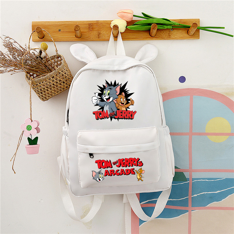 Tom and Jerry Cute School Bag  - School Backpack Teen review and price