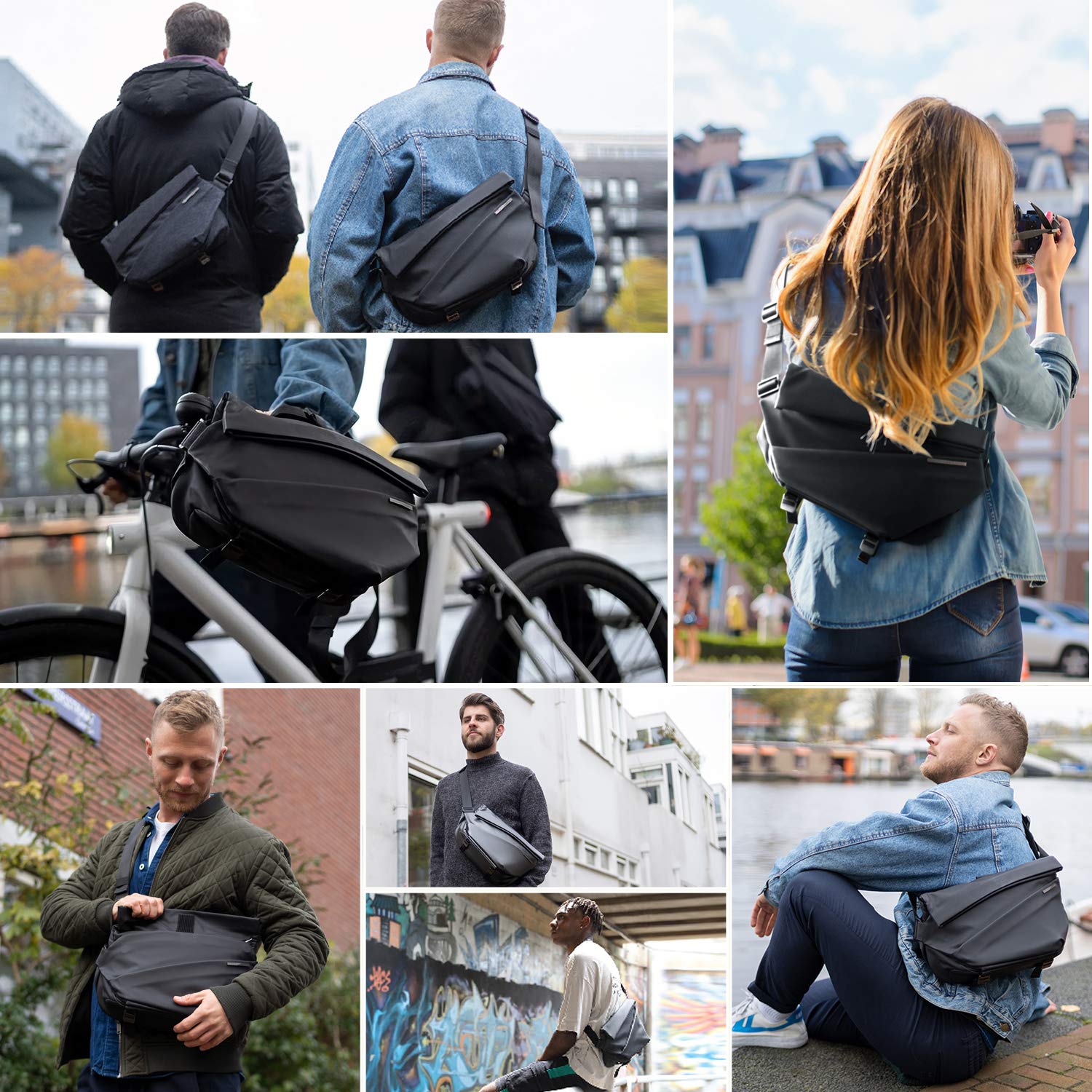 Large Anti-Theft Crossbody Bag - Sling Backpack Shoulder review and price