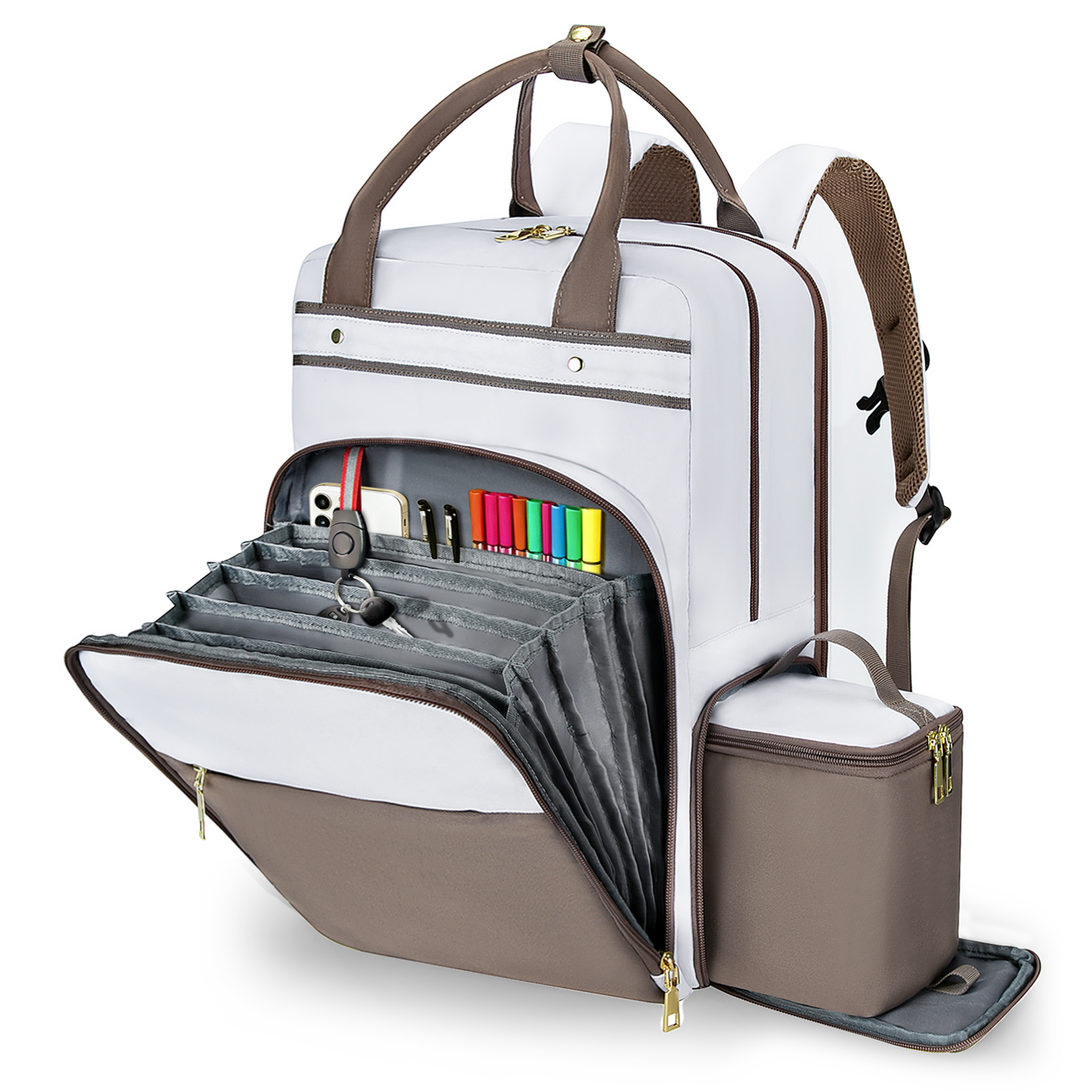 Teacher Backpack with Lunch ba - Laptop Backpack 15.6 review and price