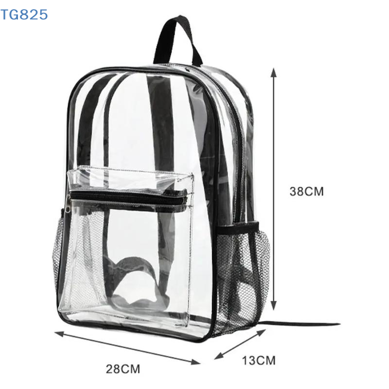 【AN】【AN】Transparent PVC Outdoo - Canvas Backpack Casual review and price