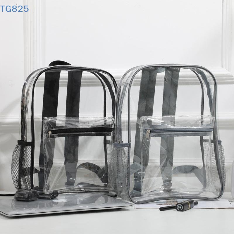【AN】【AN】Transparent PVC Outdoo - Canvas Backpack Casual review and price