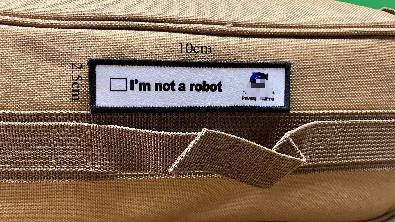 I'm Not A Robot Tactical Patch - Rucksack Military Style review and price