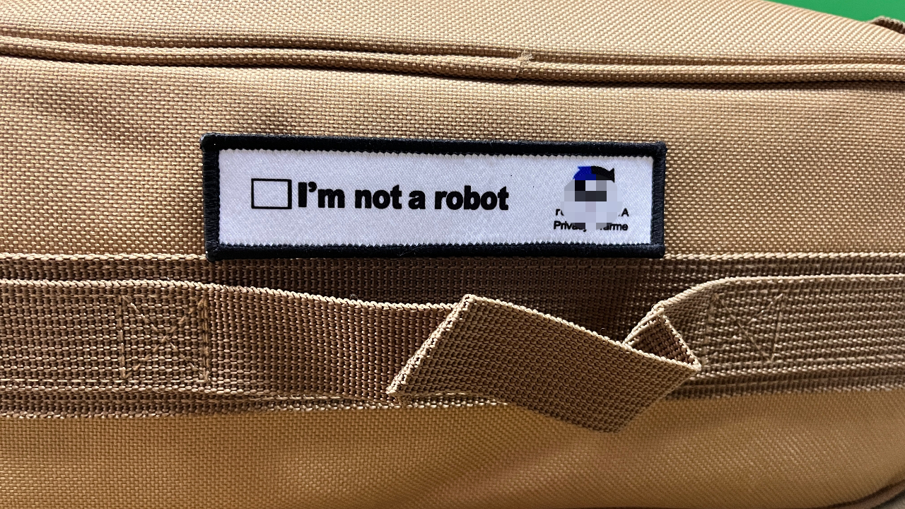 I'm Not A Robot Tactical Patch - Rucksack Military Style review and price