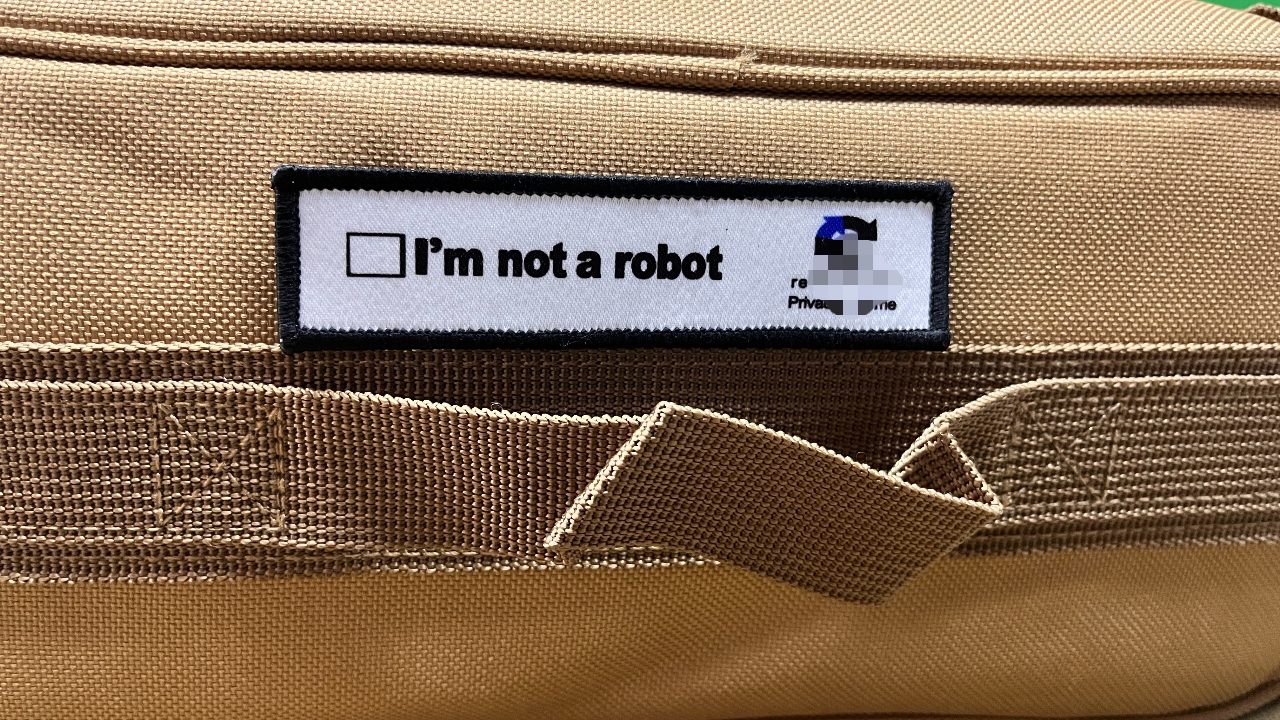 I'm Not A Robot Tactical Patch - Rucksack Military Style review and price