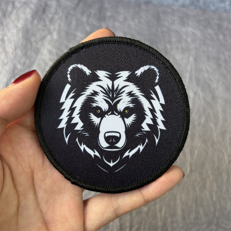Black Bear Printed Patch on Cl - Urban Backpack Tactical review and price