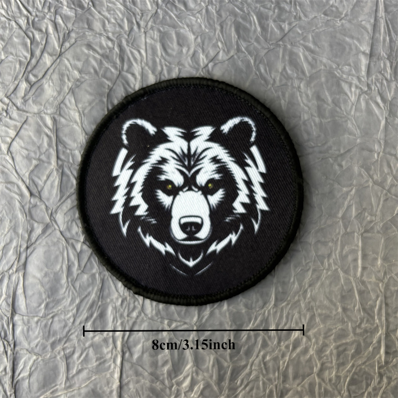 Black Bear Printed Patch on Cl - Urban Backpack Tactical review and price