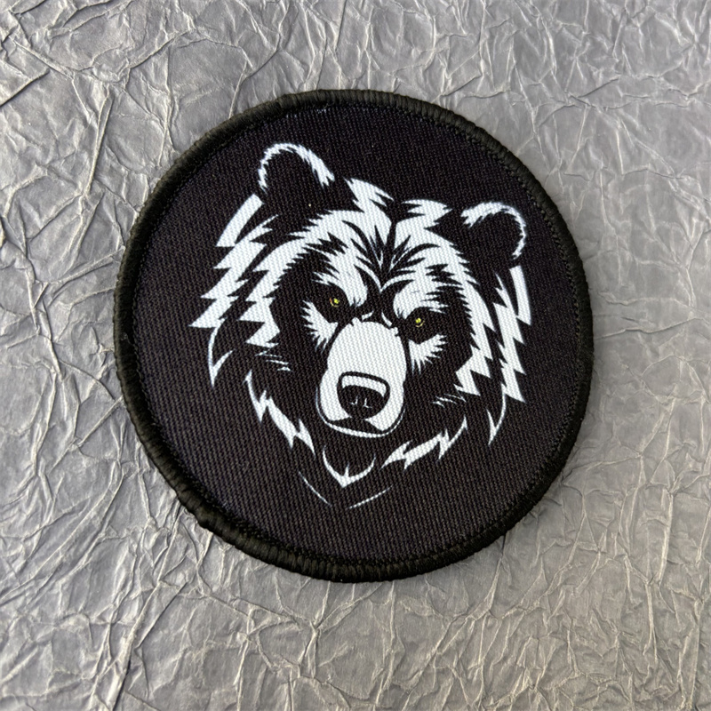 Black Bear Printed Patch on Cl - Urban Backpack Tactical review and price