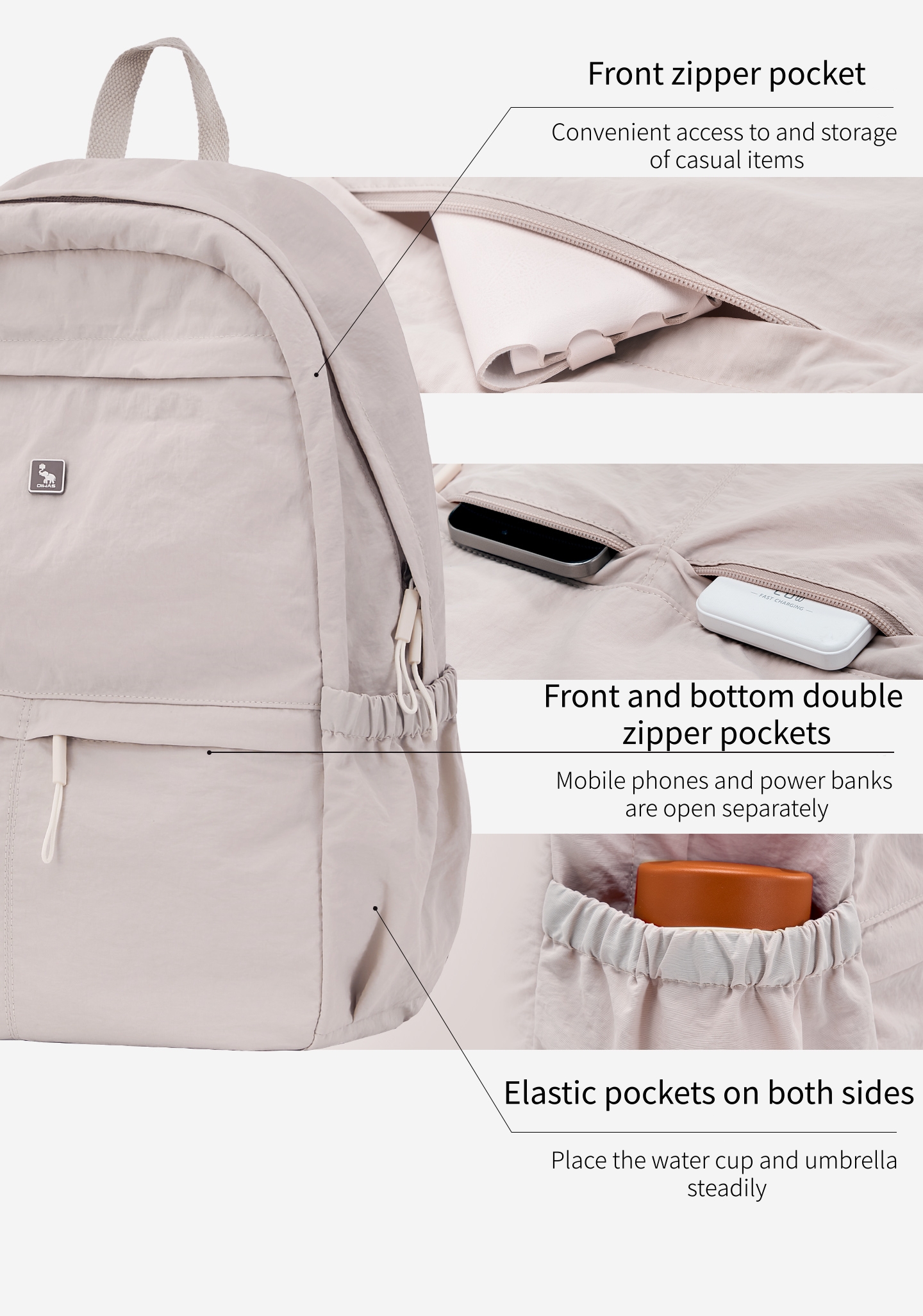 OIWAS Ultra Lightweight and St - Canvas Backpack Casual review and price