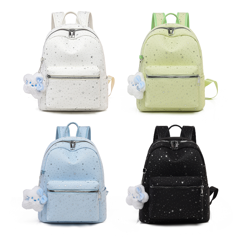 Toposhine Sweet Star White Bac - School Backpack Teen review and price