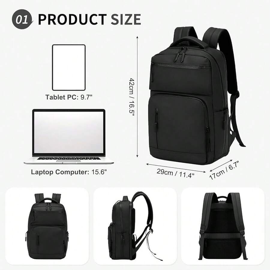 Waterproof Laptop Backpack For - Laptop Backpack 15.6 review and price