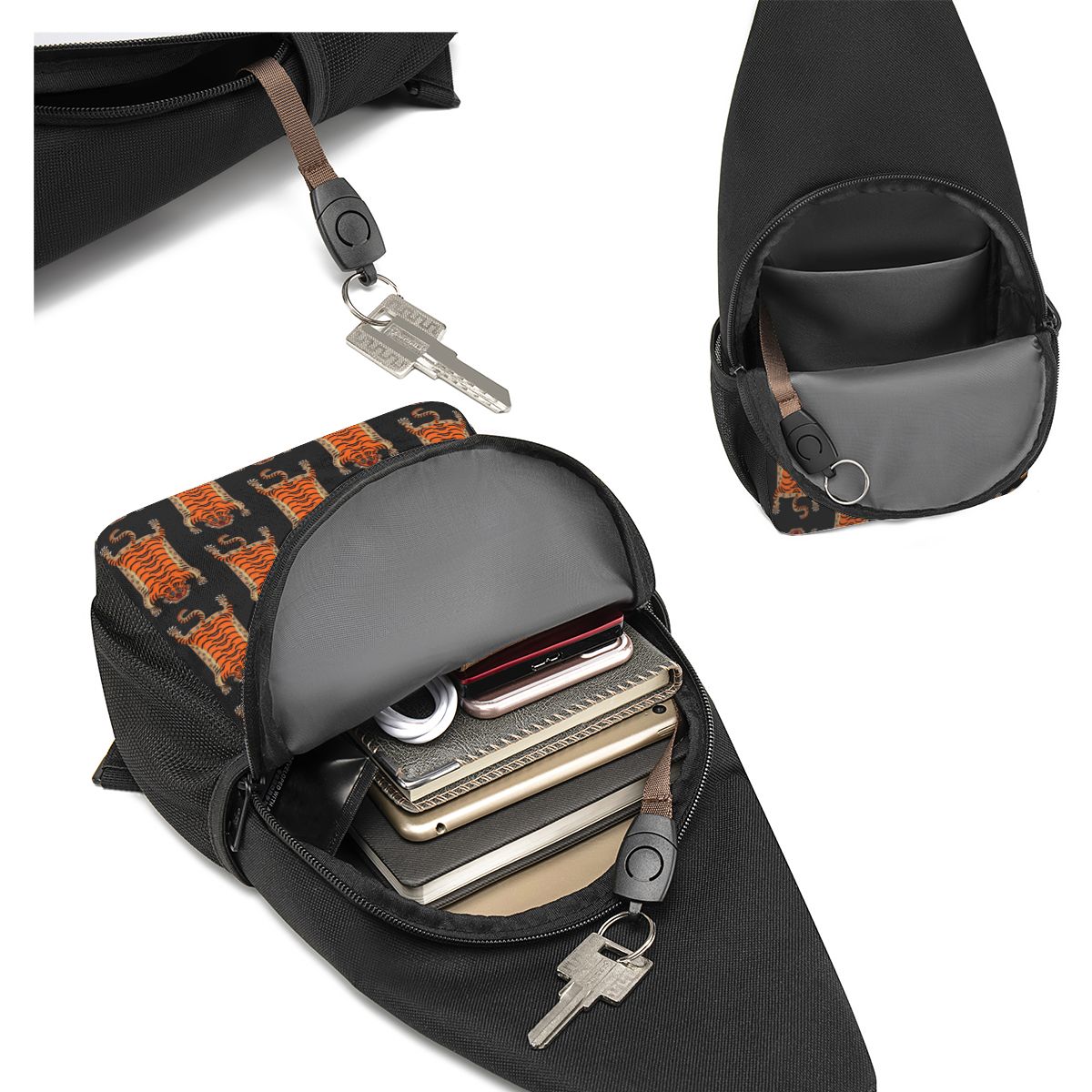Tibetan Tiger Rug Chest Bag Me - Sling Backpack Shoulder review and price