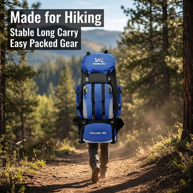 90-liter waterproof hiking bac - Rucksack Military Style review and price